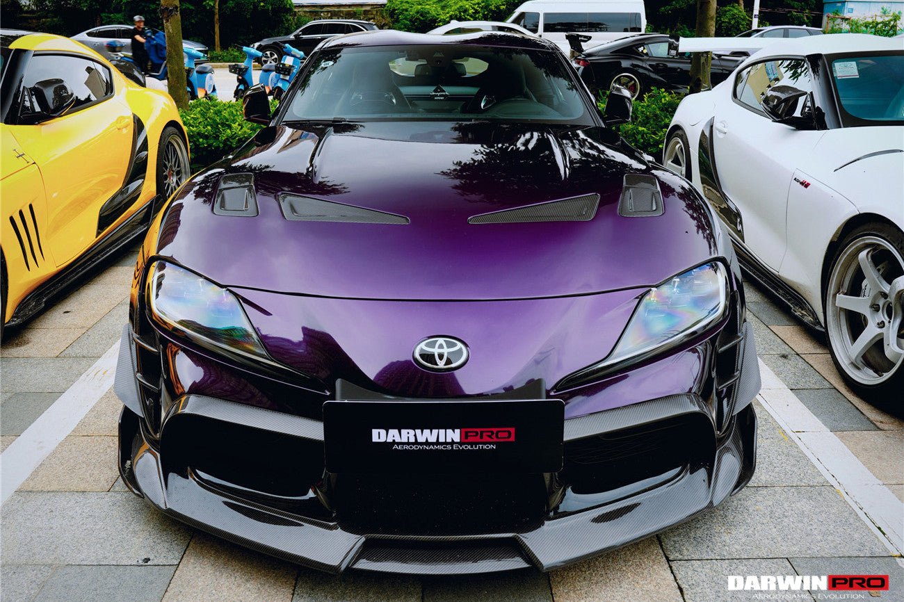 2019 - 2025 Toyota GR Supra (J29 & DB) A90 A91 BKSS Style Carbon Fiber Front Lip