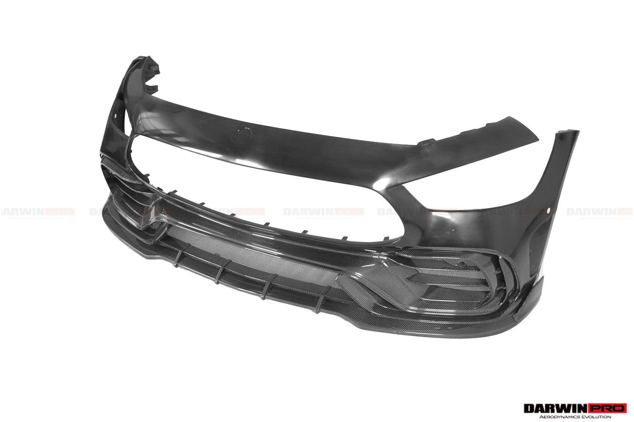 2019 - 2024 Mercedes Benz AMG GT50 GT53 GT43 GT63 GT63S 4Door Coupe X290 IMP Performance Ver.2 Part Carbon Fiber Front Bumper