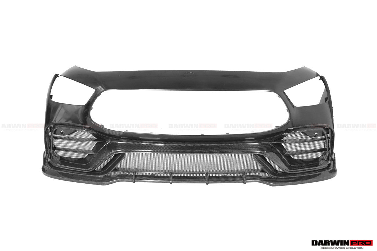 2019 - 2024 Mercedes Benz AMG GT50 GT53 GT43 GT63 GT63S 4Door Coupe X290 IMP Performance Ver.2 Part Carbon Fiber Front Bumper