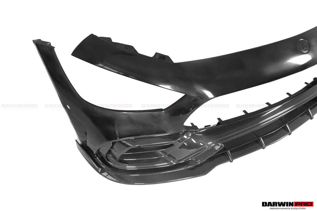 2019 - 2024 Mercedes Benz AMG GT50 GT53 GT43 GT63 GT63S 4Door Coupe X290 IMP Performance Ver.2 Part Carbon Fiber Front Bumper