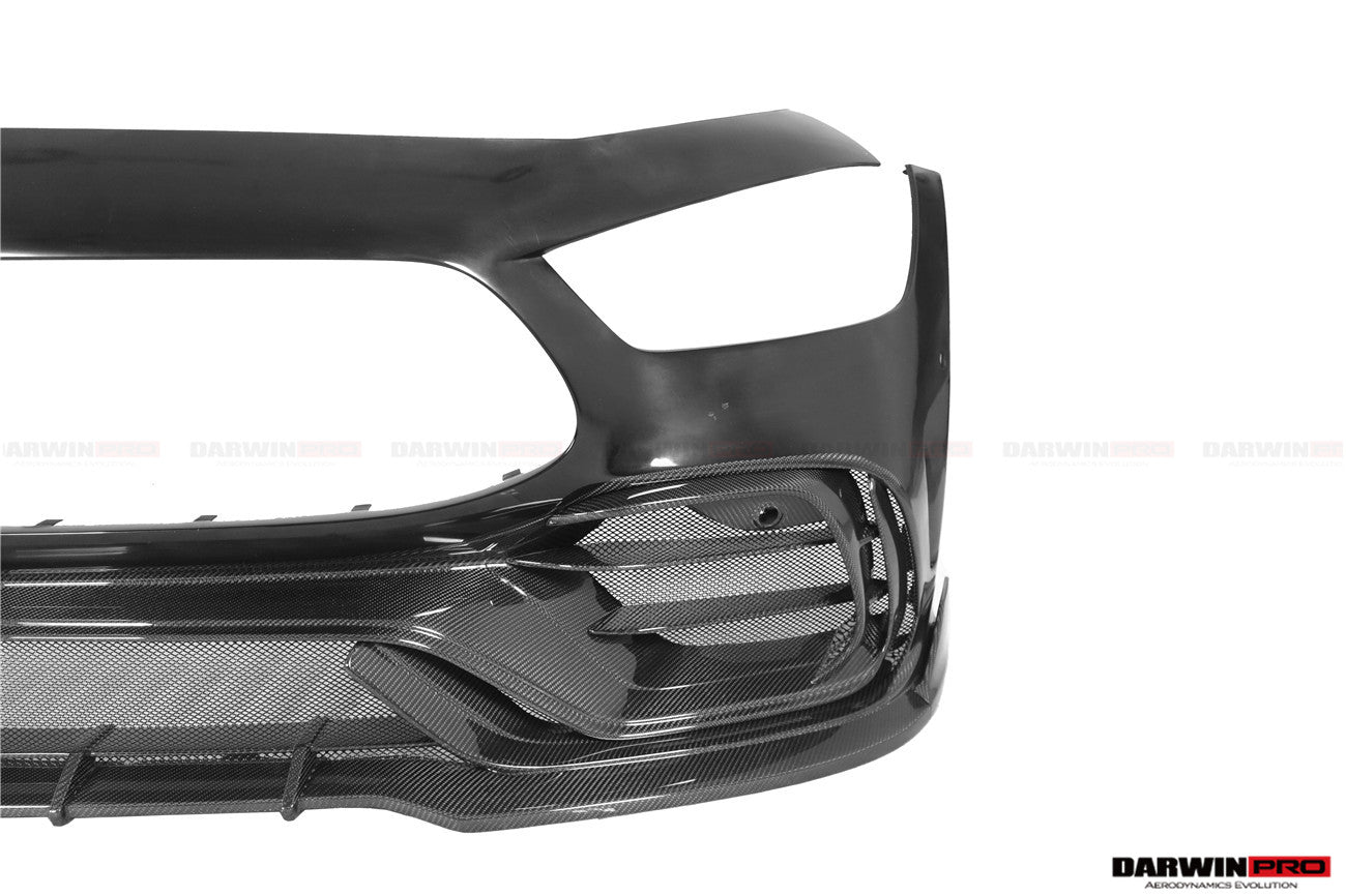 2019 - 2024 Mercedes Benz AMG GT50 GT53 GT43 GT63 GT63S 4Door Coupe X290 IMP Performance Ver.2 Part Carbon Fiber Front Bumper