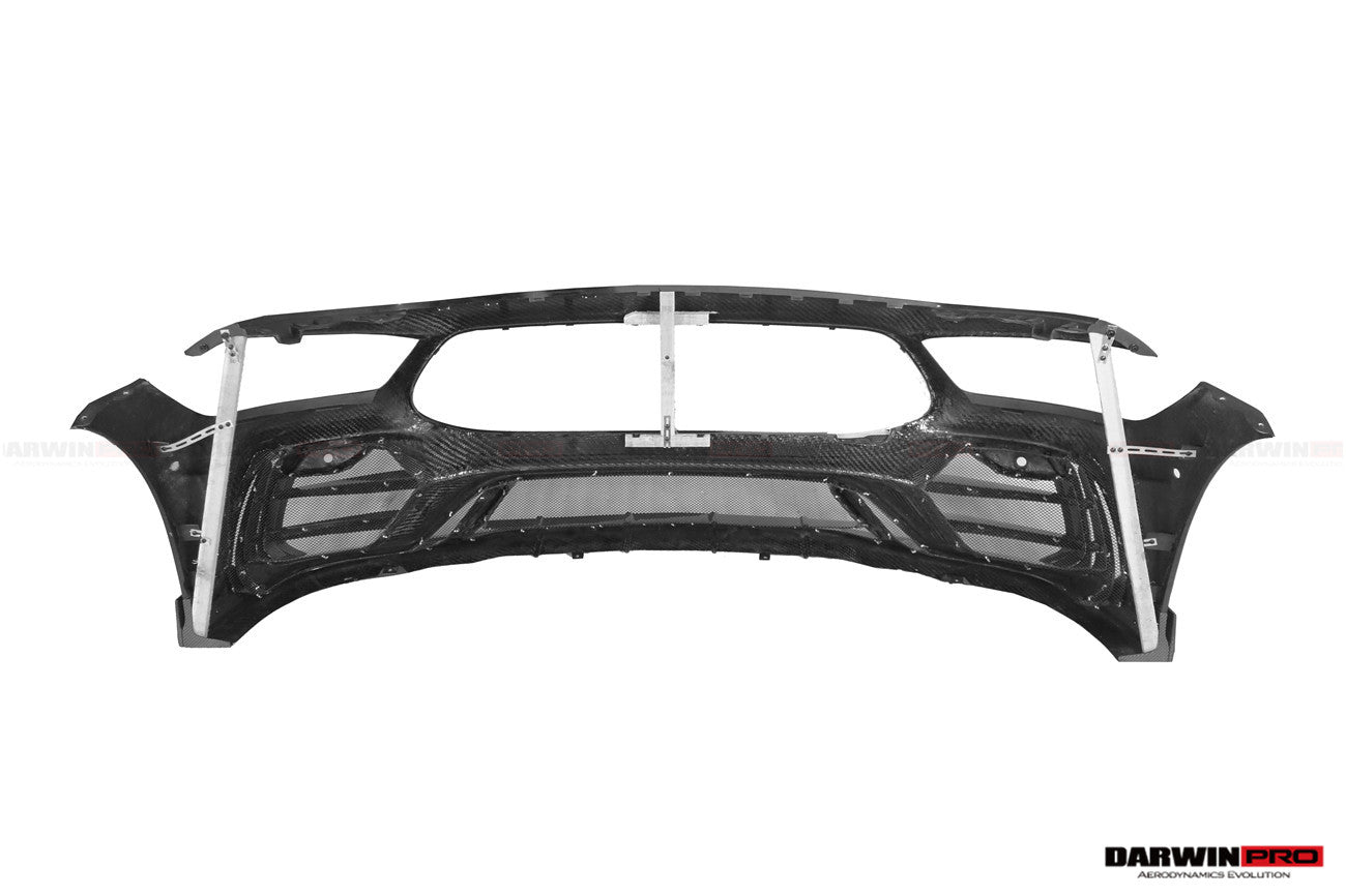 2019 - 2024 Mercedes Benz AMG GT50 GT53 GT43 GT63 GT63S 4Door Coupe X290 IMP Performance Ver.2 Part Carbon Fiber Front Bumper