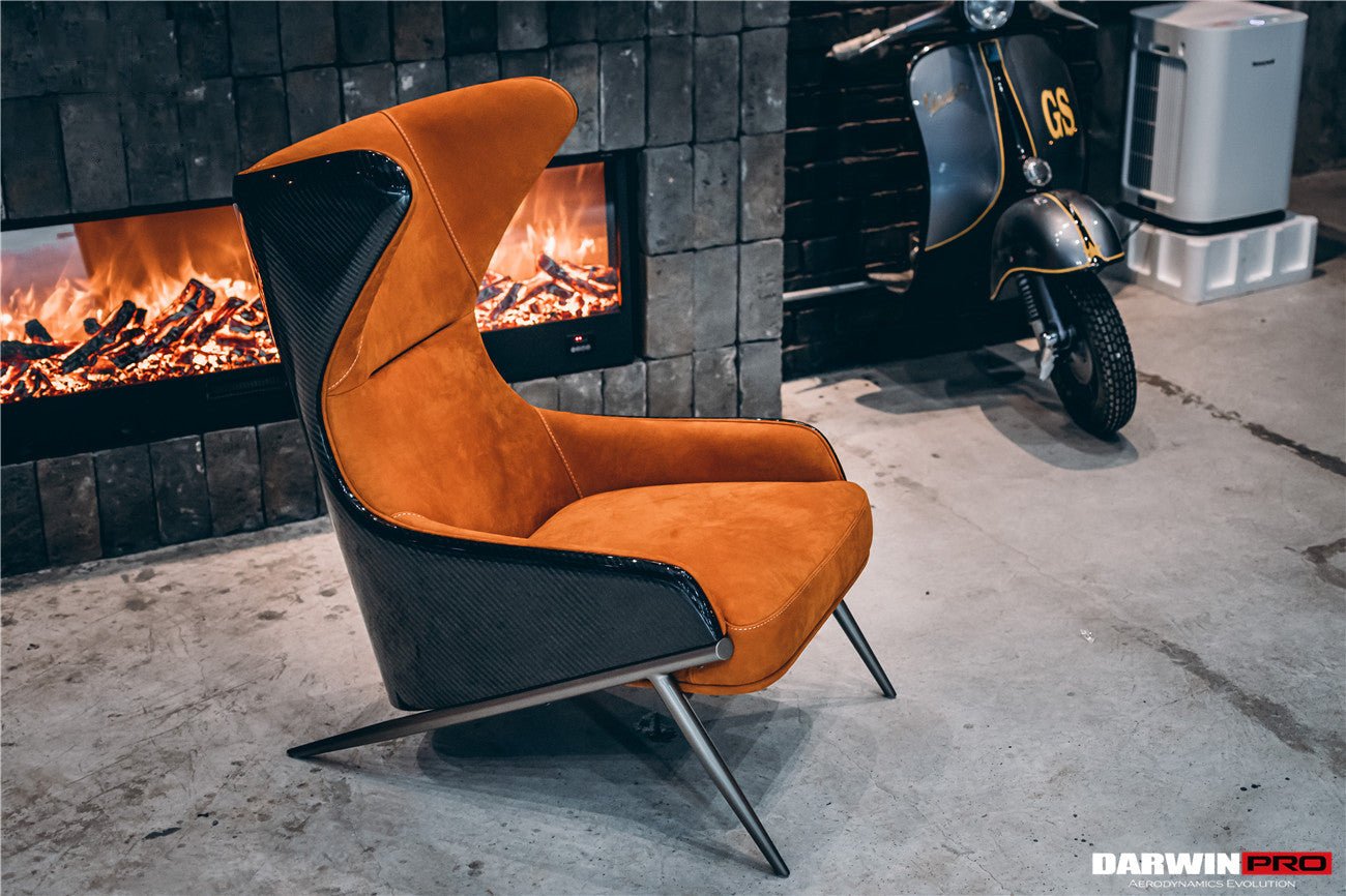 DARWINPRO CARBON FIBER SUEDE LOUNGE CHAIR - DarwinPRO Aerodynamics