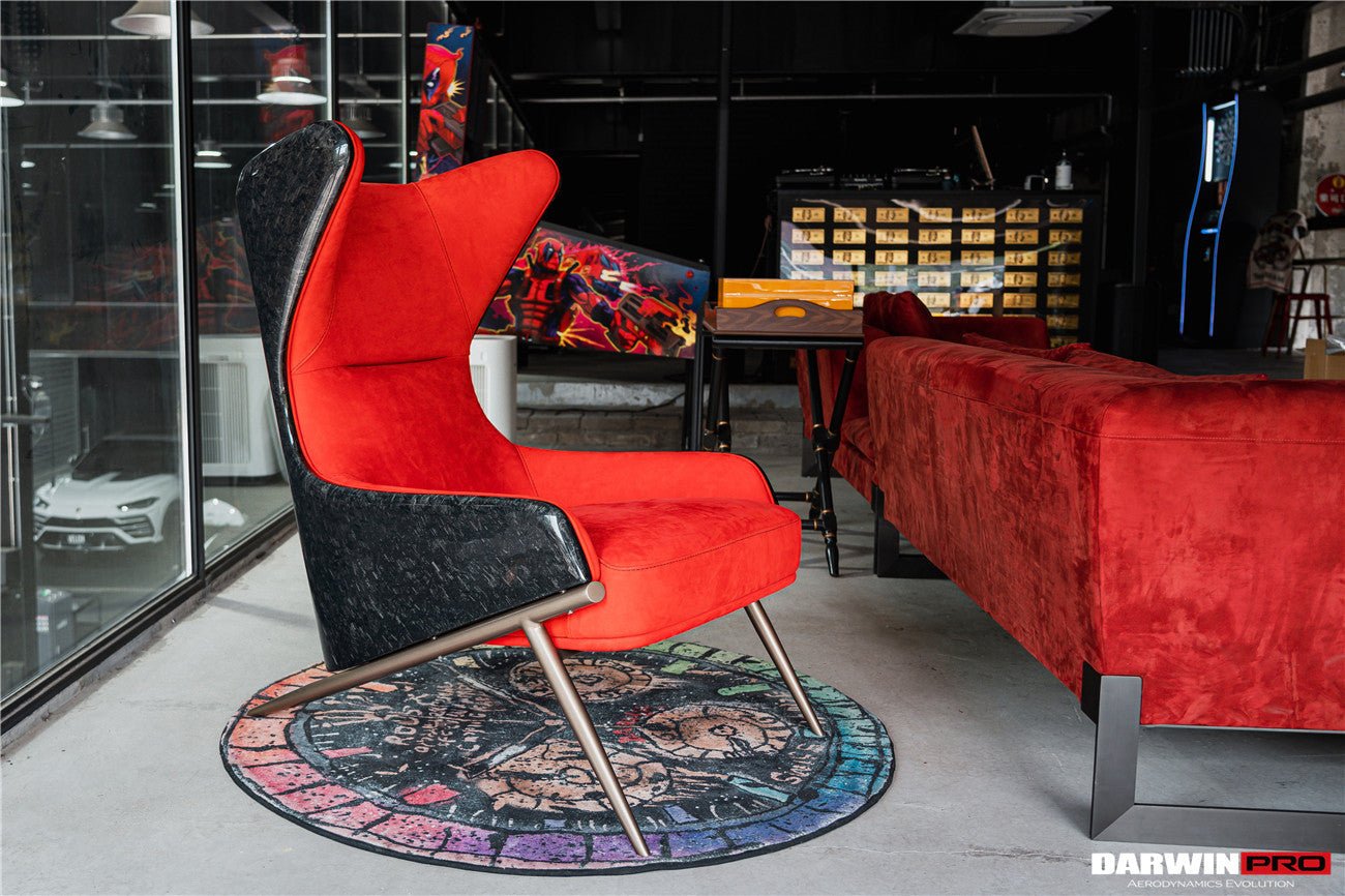 DARWINPRO CARBON FIBER SUEDE LOUNGE CHAIR - DarwinPRO Aerodynamics