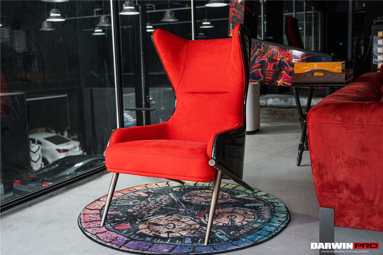 DARWINPRO CARBON FIBER SUEDE LOUNGE CHAIR - DarwinPRO Aerodynamics