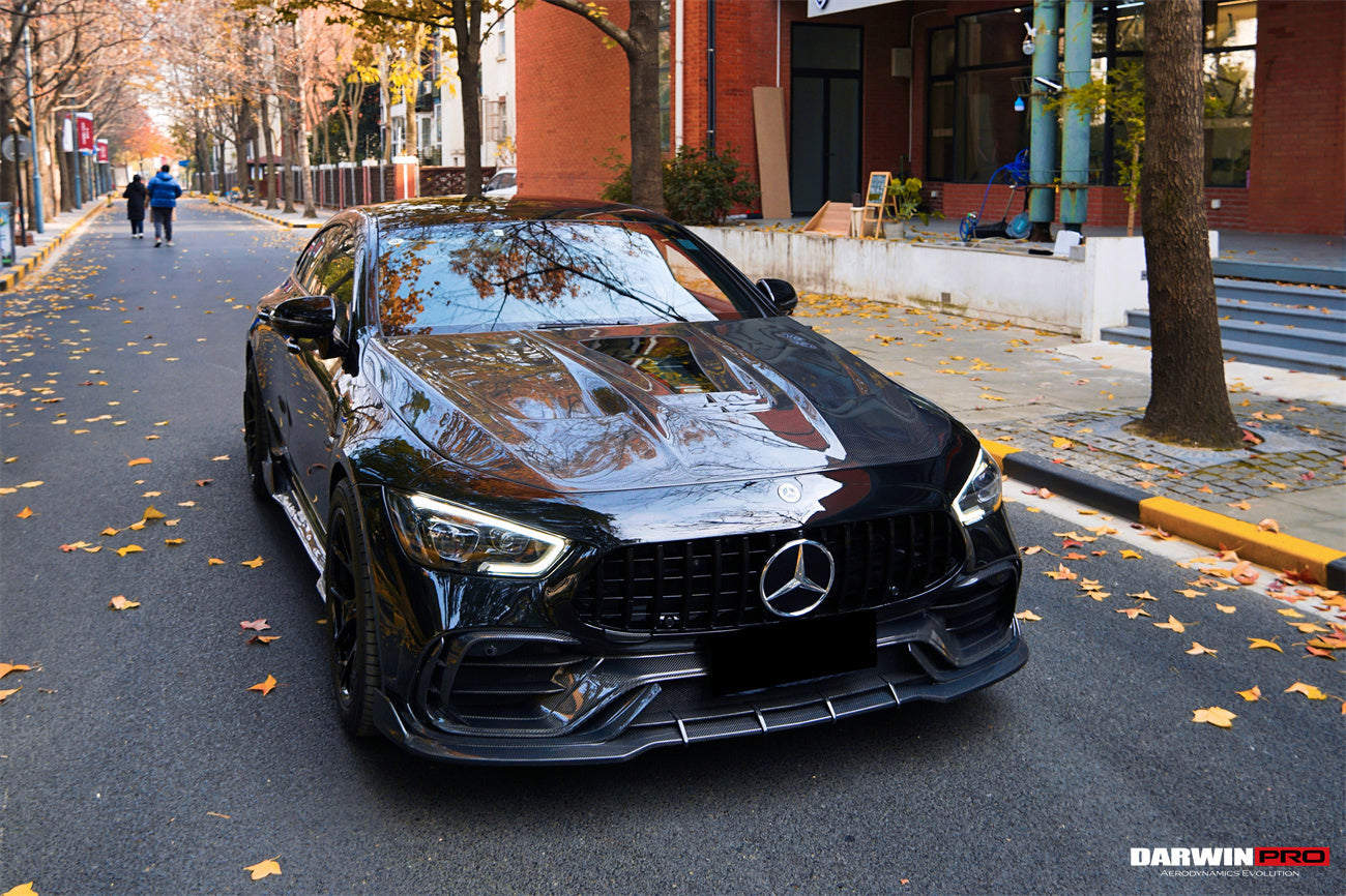 2019 - 2024 Mercedes Benz AMG GT50 GT53 GT43 GT63 GT63S 4Door Coupe X290 IMP Performance Ver.2 Part Carbon Fiber Front Bumper