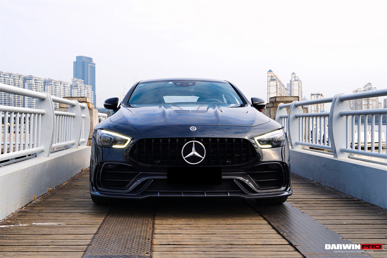 2019 - 2024 Mercedes Benz AMG GT50 GT53 GT43 GT63 GT63S 4Door Coupe X290 IMP Performance Ver.2 Part Carbon Fiber Front Bumper