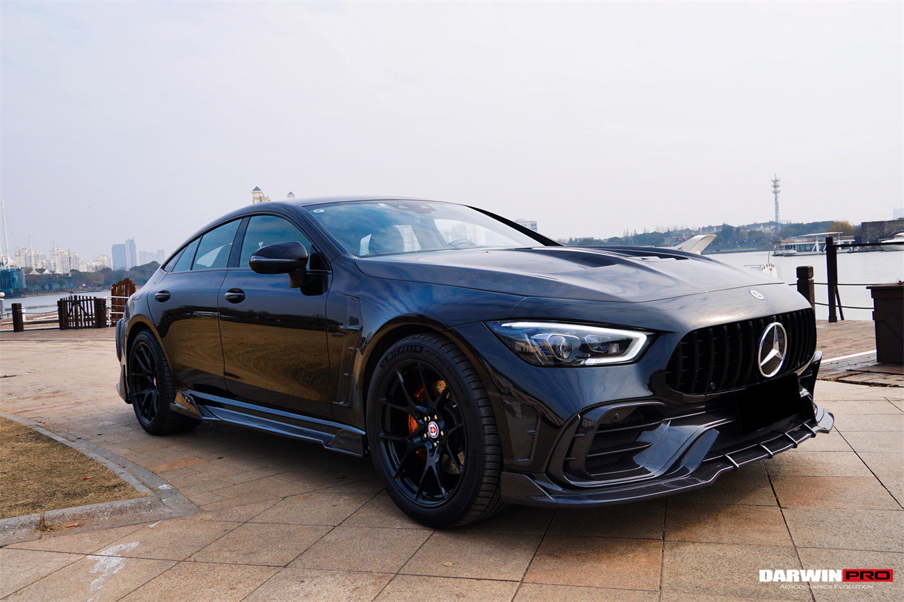 2019 - 2024 Mercedes Benz AMG GT50 GT53 GT43 GT63 GT63S 4Door Coupe X290 IMP Performance Ver.2 Part Carbon Fiber Front Bumper
