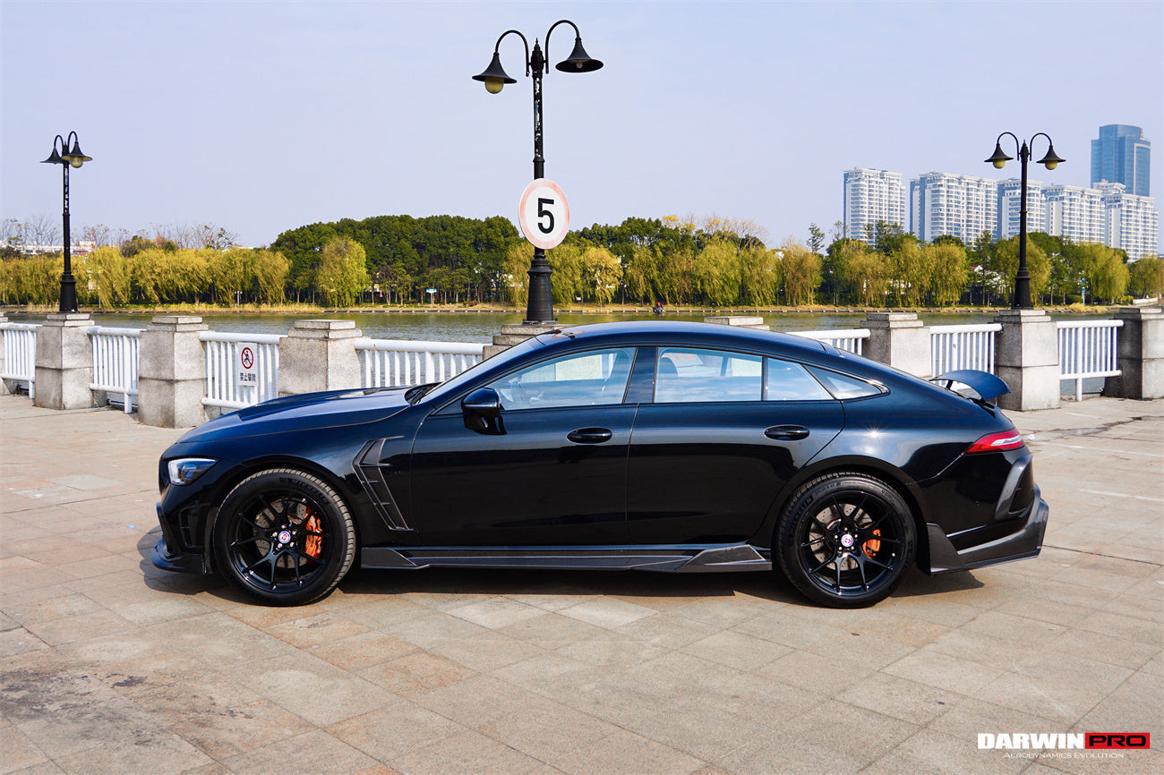2019 - 2024 Mercedes Benz AMG GT50 GT53 GT43 GT63 GT63S 4Door Coupe X290 IMP Performance Ver.2 Side Skirts