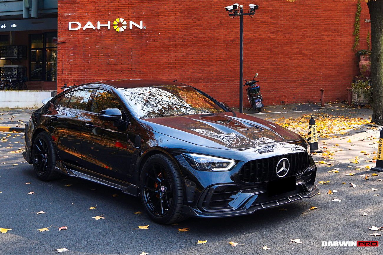 2019 - 2024 Mercedes Benz AMG GT50 GT53 GT43 GT63 GT63S 4Door Coupe X290 IMP Performance Ver.2 Side Skirts