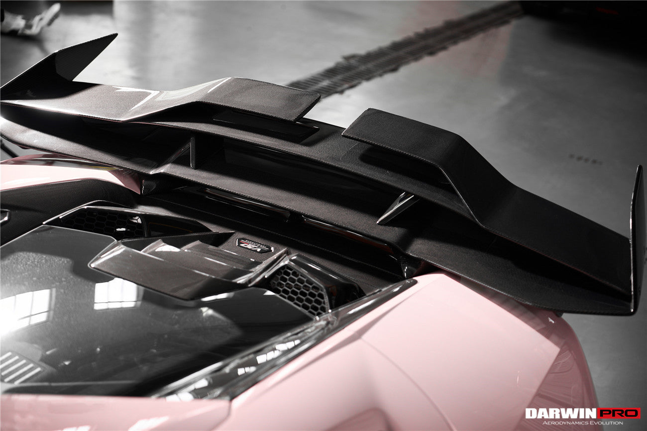 2015 - 2025 Lamborghini Huracan LP610 & LP580 & EVO & Tecnica BKSSII Style Spoiler Wing