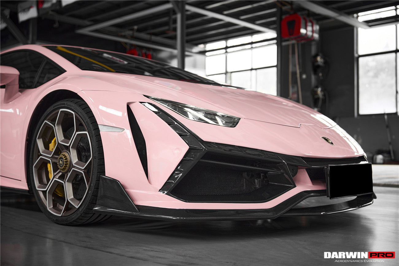 2015 - 2025 Lamborghini Huracan LP610 & LP580 & EVO & Tecnica BKSSII Style Front Bumper