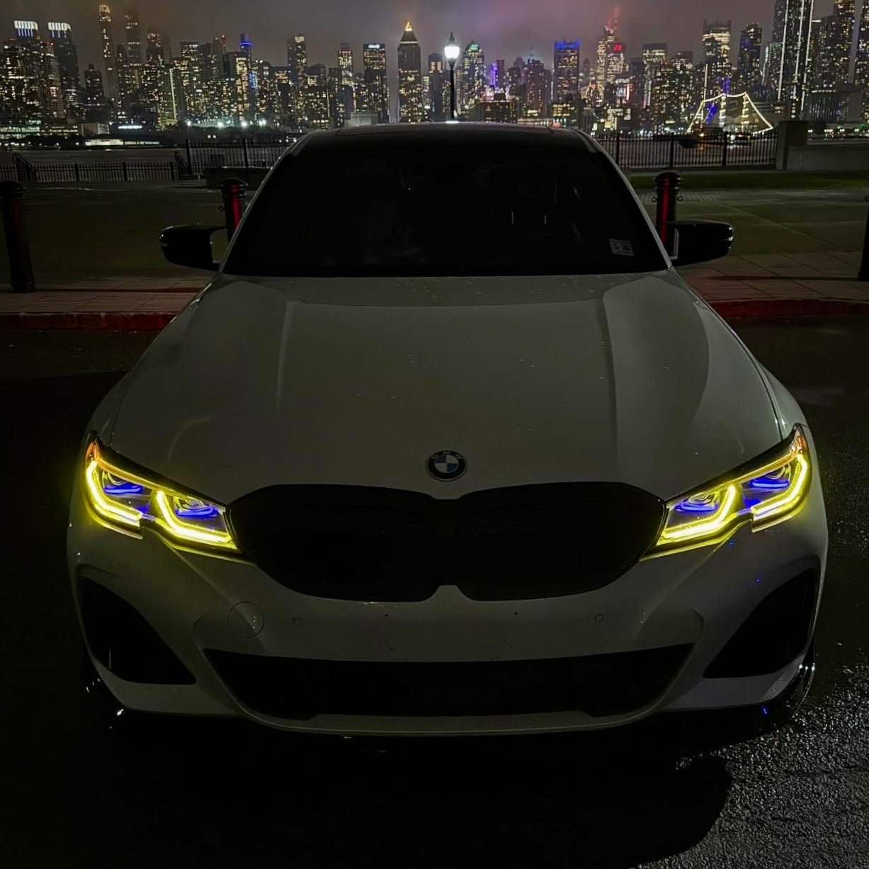 BMW G20 3 Series OEM Laser Style LED Headlights White/Yellow 2019 - 2022