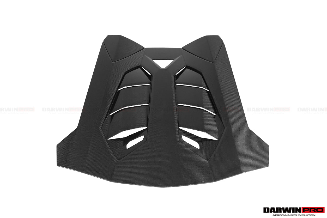 2013-2016 Lamborghini Aventador LP700 Roadster Carbon Fiber Engine Hood - DarwinPRO Aerodynamics