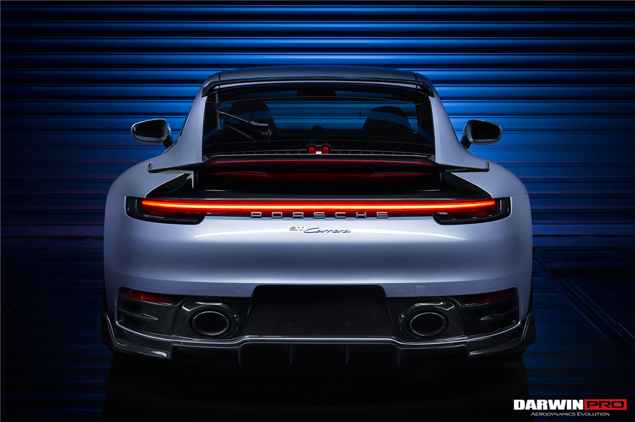 2019 - 2023 Porsche 911 992 Carrera S & 4 & 4S & Targa & Cabriolet BKSS Style Rear Lip