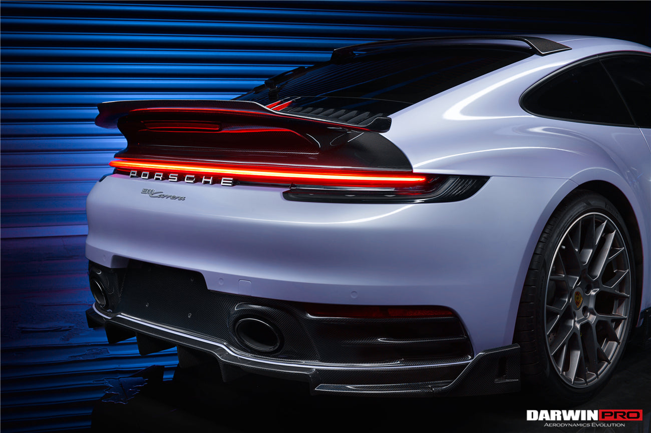 2019 - 2023 Porsche 911 992 Carrera S & 4 & 4S & Targa & Cabriolet BKSS Style Rear Lip