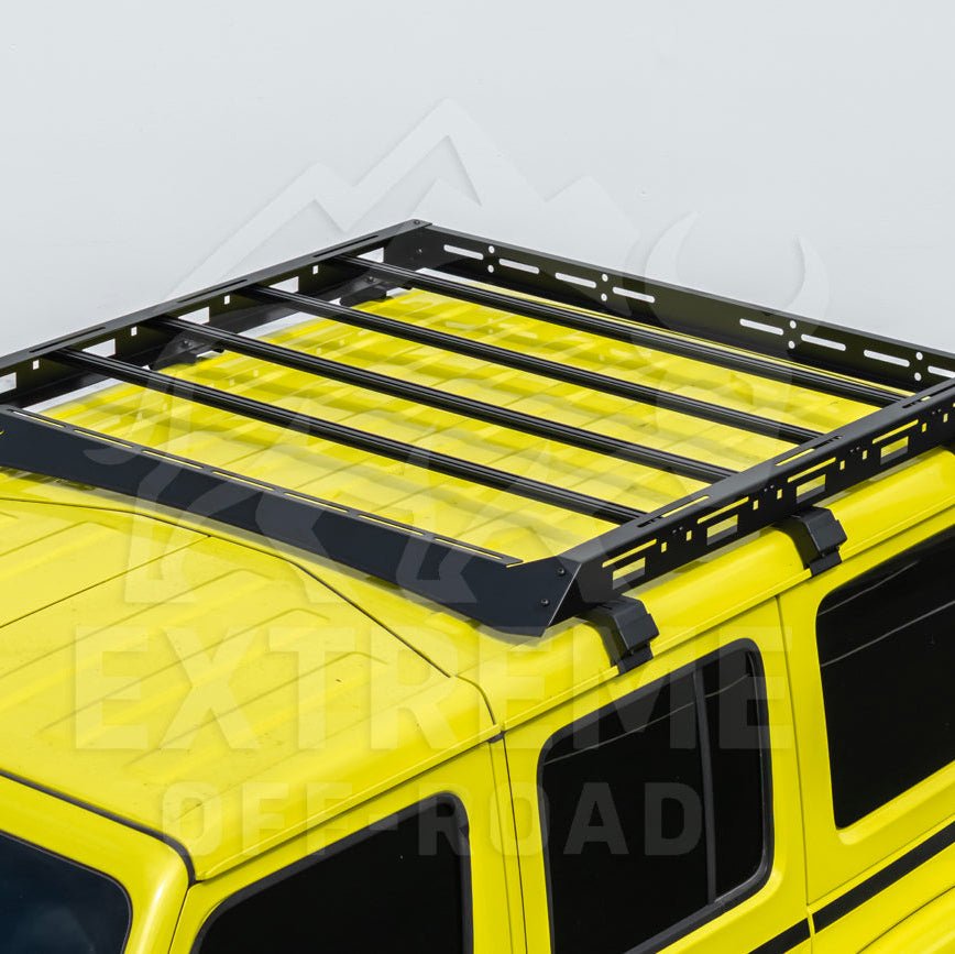 Jeep Wrangler JL Gladiator JT Carbon Steel Black Top Roof Cargo Rack 2018-Up