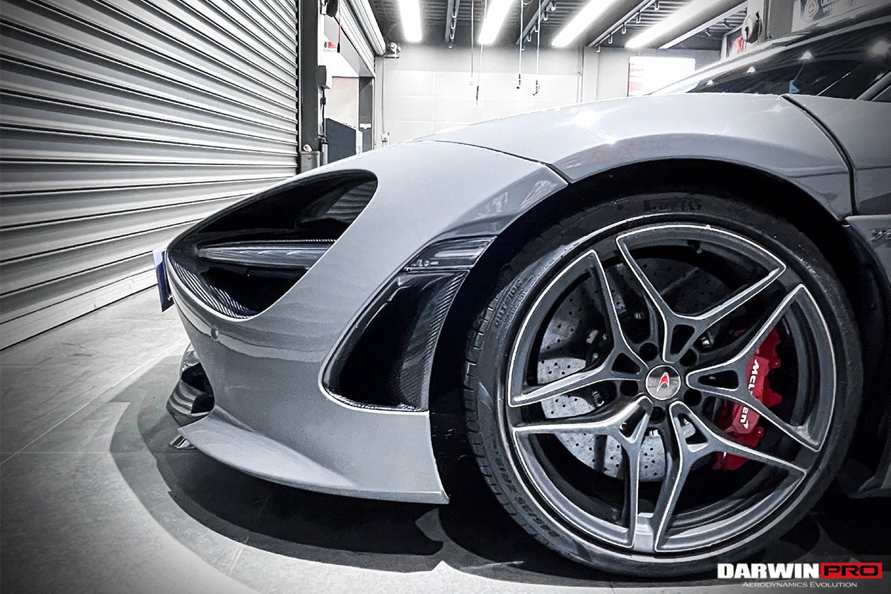 2017 - 2020 McLaren 720S Carbon Fiber Front Bumper Side Air Vents Replacement