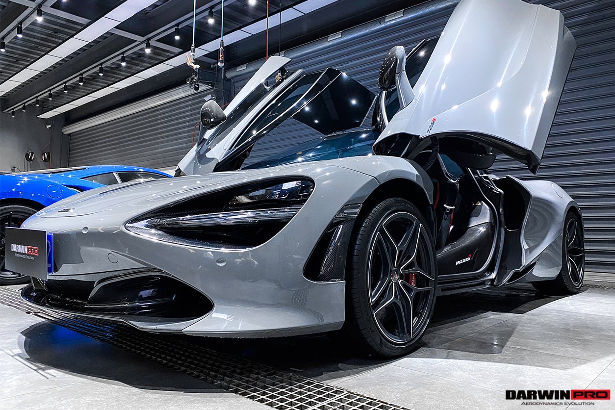 2017 - 2020 McLaren 720S Carbon Fiber Front Bumper Side Air Vents Replacement