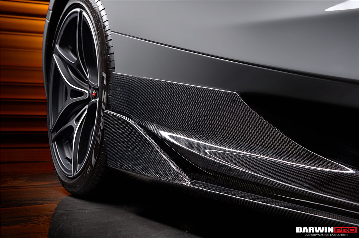 2017 - 2021 McLaren 720s Se²NWB Style Carbon Fiber Side Skirts