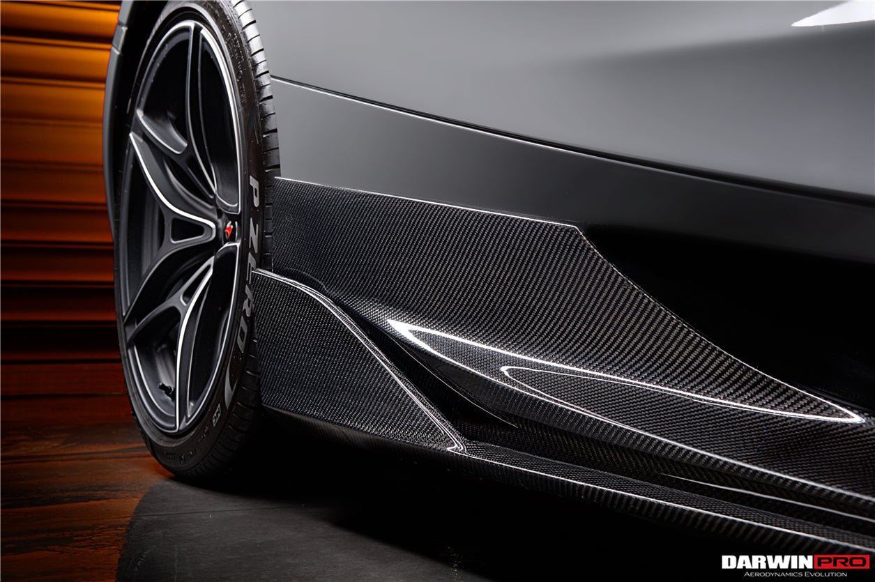 2017 - 2021 McLaren 720S Se²NWB Style Carbon Fiber Side Skirts