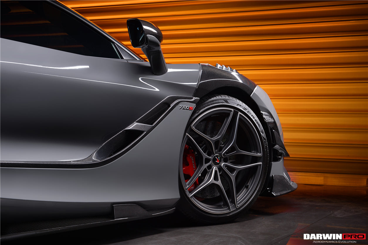 2017 - 2021 McLaren 720s Coupe Se²NWB Style Carbon Fiber Fender