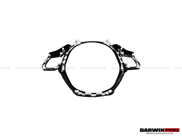 2015 - 2023 Lamborghini Huracan LP610 & LP580 & EVO Autoclave Carbon Fiber Center Steering Wheel Trim
