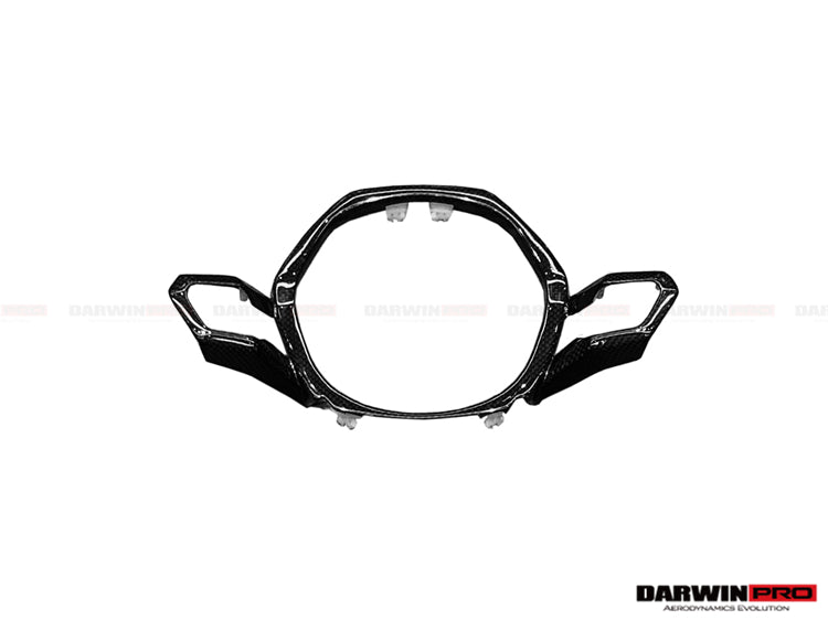2015 - 2023 Lamborghini Huracan LP610 & LP580 & EVO Autoclave Carbon Fiber Center Steering Wheel Trim
