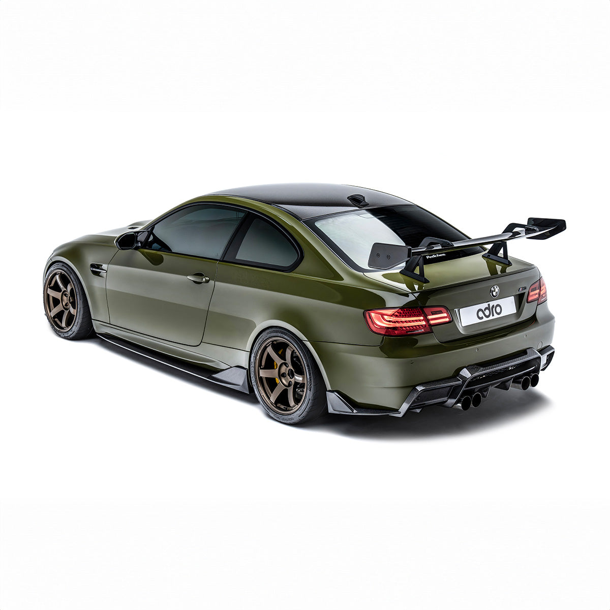 Adro BMW E92 M3 AT-R1 Swan Neck Wing