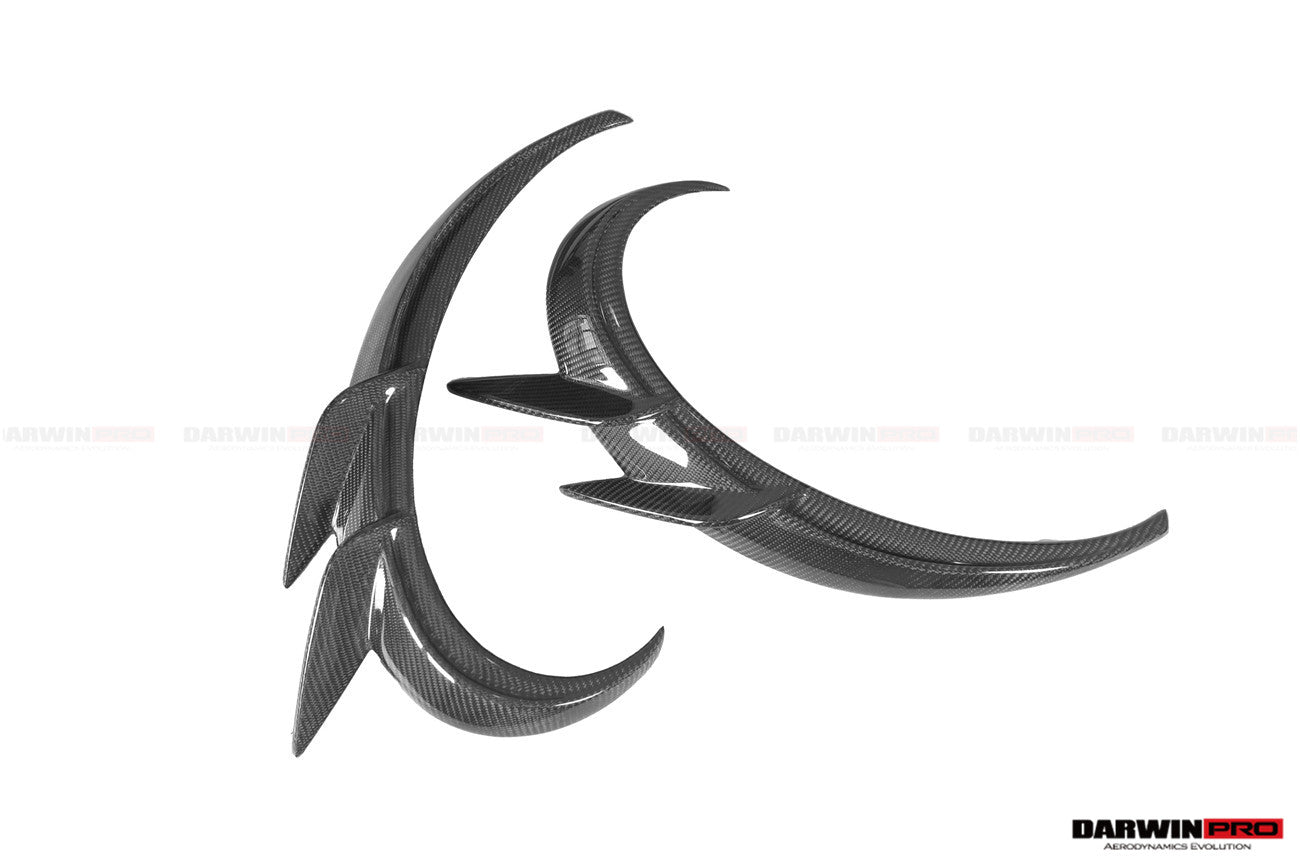 2019 - 2024 Porsche 911 992 Carrera & S & 4 & 4S & Targa & Cabriolet BKSSII Style Headlight Eyelid Eyebrow Cover