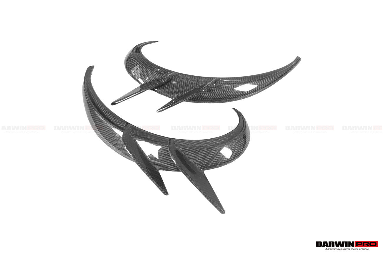 2019 - 2024 Porsche 911 992 Carrera & S & 4 & 4S & Targa & Cabriolet BKSSII Style Headlight Eyelid Eyebrow Cover