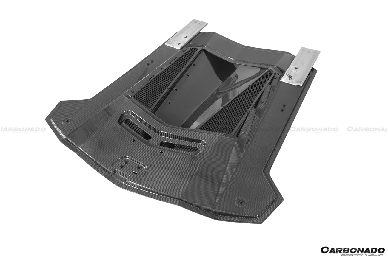 2011 - 2016 Lamborghini Aventador LP700 LP740 Coupe DC Style Carbon Fiber Engine Trunk