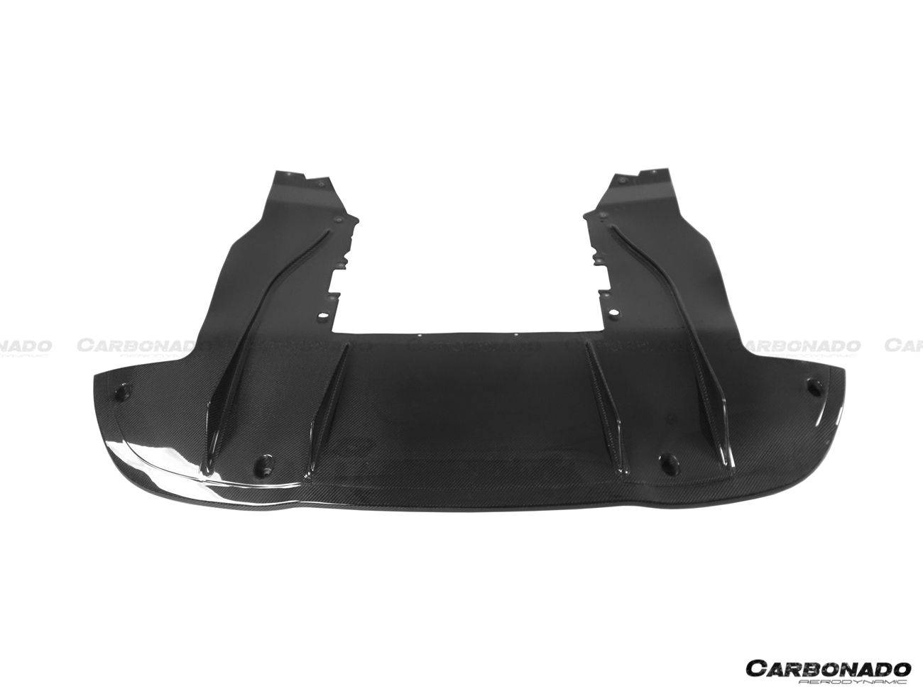 McLaren 720S P14 OEM Style Carbon Fiber Rear Diffuser 2017-2022