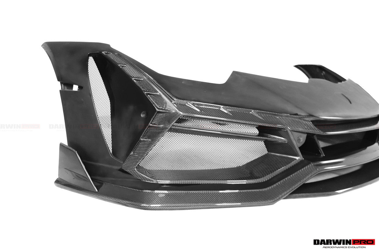 2015 - 2025 Lamborghini Huracan LP610 & LP580 & EVO & Tecnica BKSSII Style Front Bumper