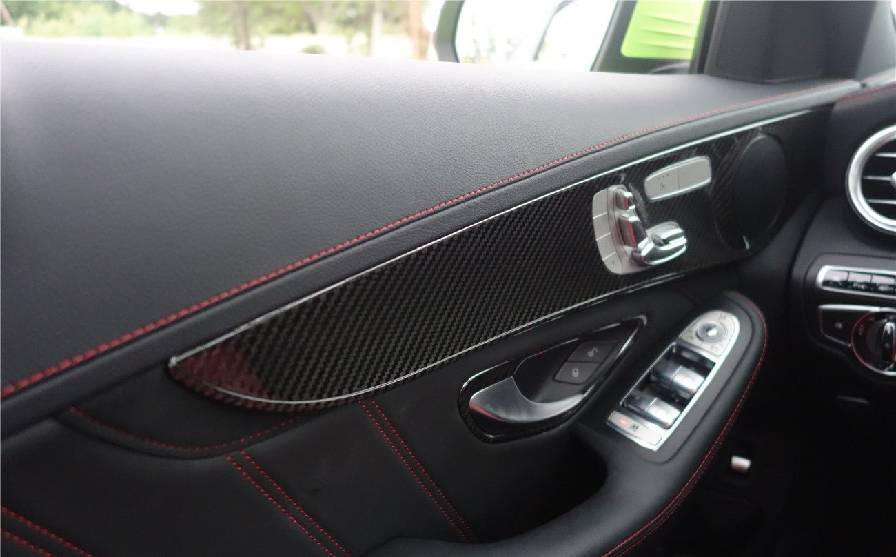 2015 - 2021 Mercedes Benz W205 C63 S AMG Sedan Dry Carbon Fiber Interior