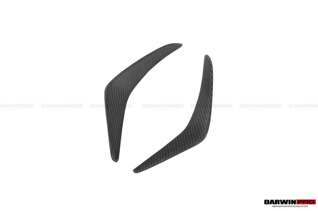 2020 - 2023 Tesla Model Y IMP Performance Carbon Fiber Front  Bumper Canards