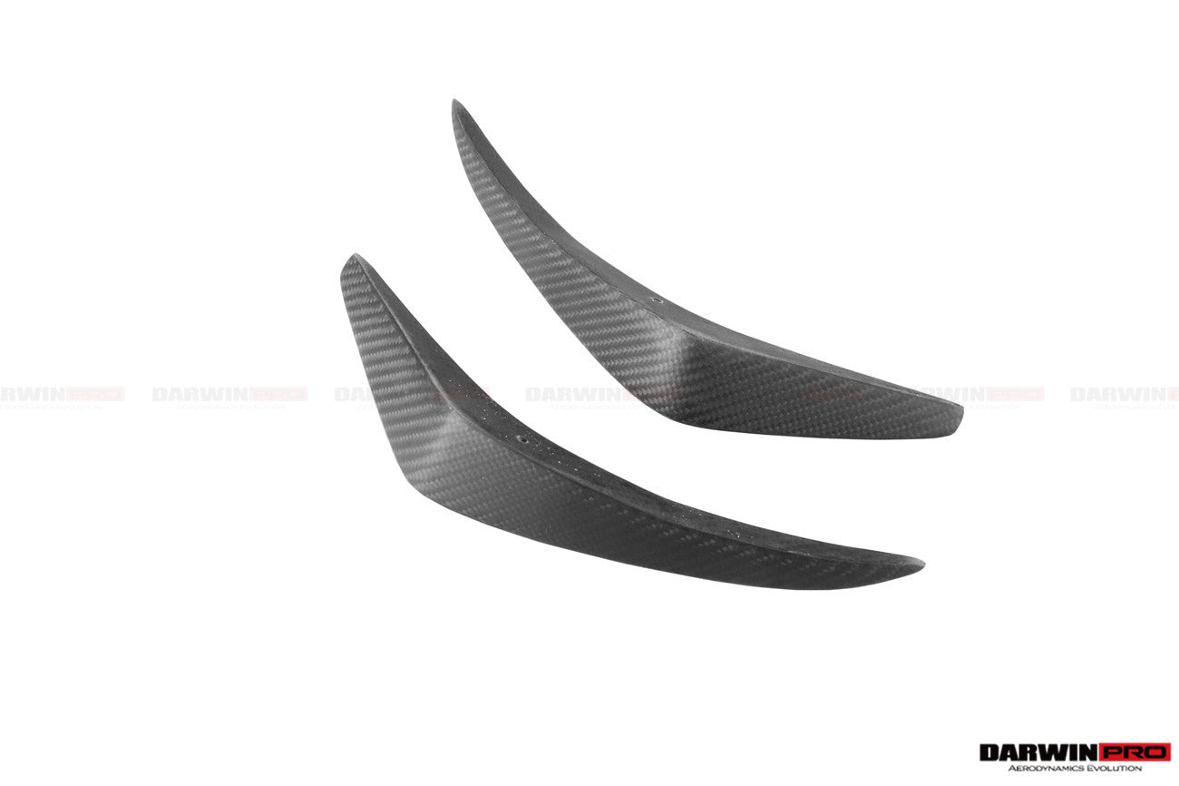 2020 - 2023 Tesla Model Y IMP Performance Carbon Fiber Front  Bumper Canards