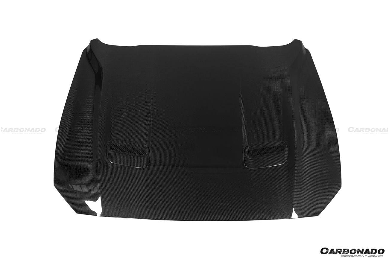 Ford Mustang S550 OEM Style Carbon Fiber Hood 2018-2023