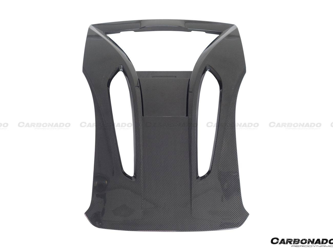McLaren 540C 570S Coupe Carbon Fiber Rear Engine Trunk Replacement OEM Style Autoclave 2015-2020