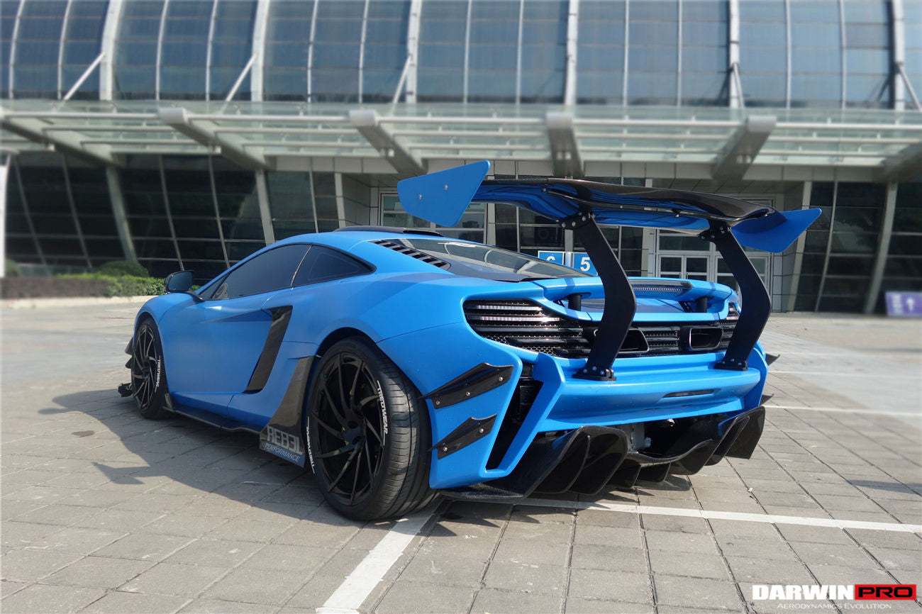 2011 - 2014 McLaren MP4 12C Rebel Performance Style Partial Carbon Fiber Full Body Kit