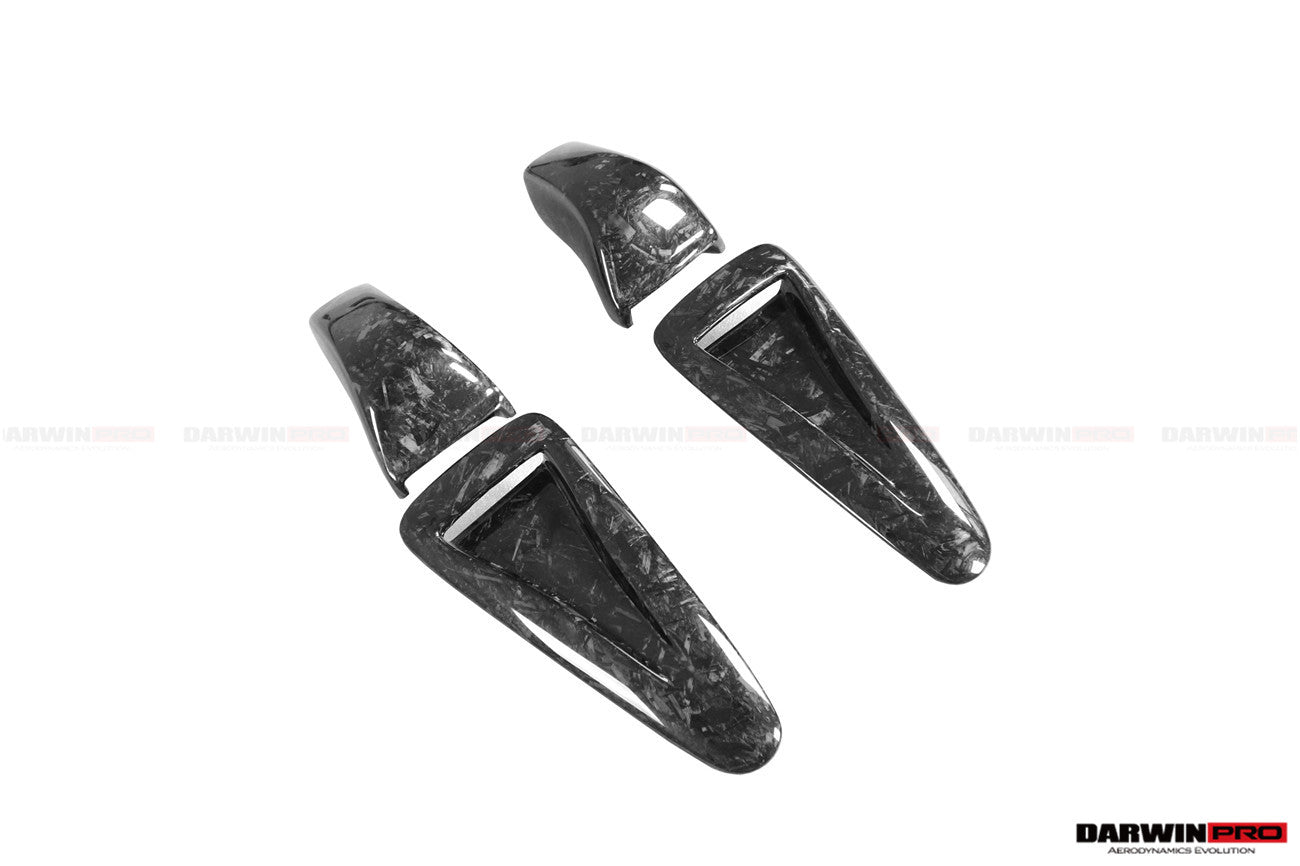 2008 - 2022 Nissan GTR R35 CBA & DBA & EBA Carbon Fiber Hood Scoop (4 PCS)