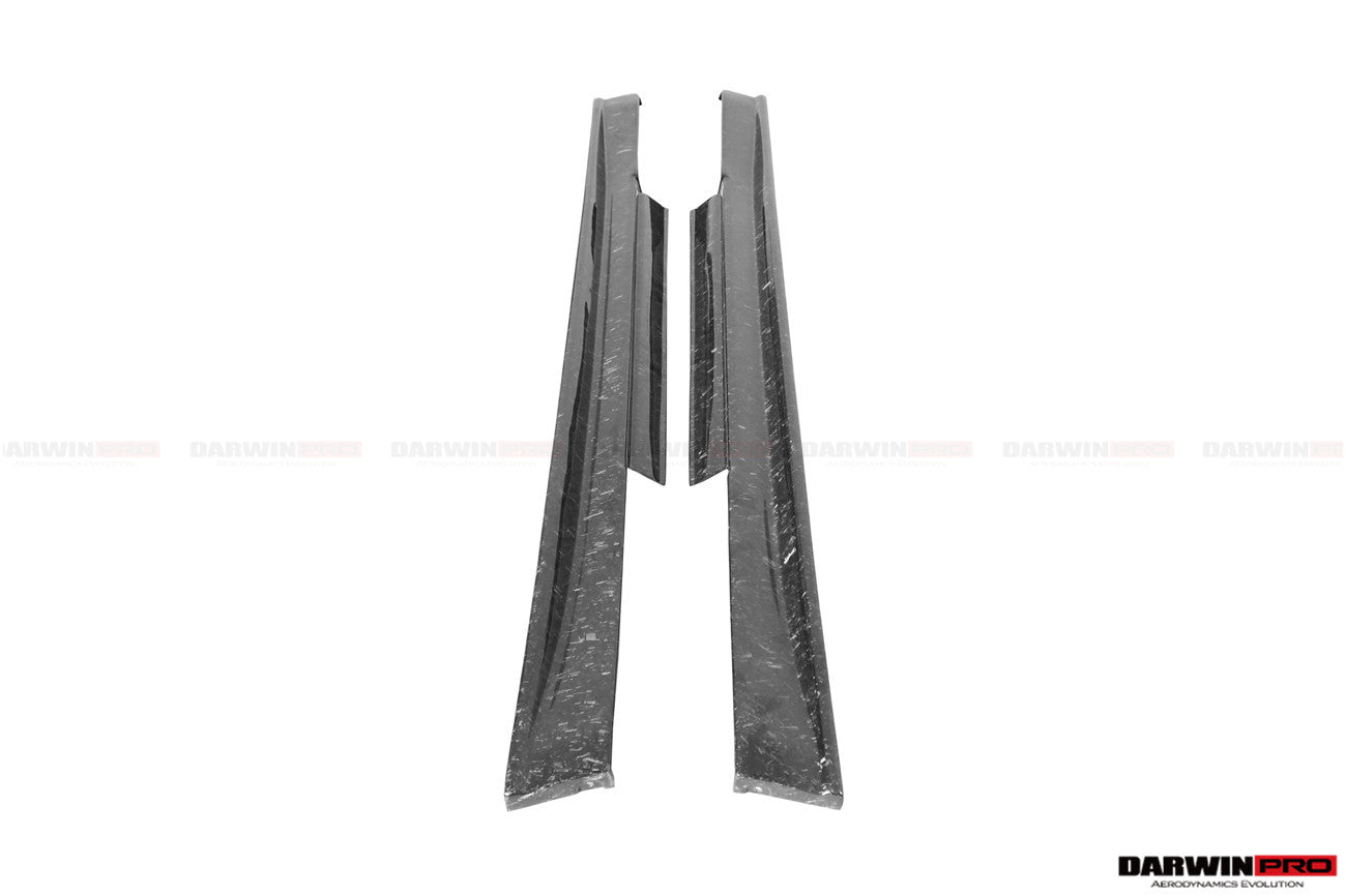2008 - 2022 Nissan GTR R35 CBA/DBA ZEL Style Carbon Fiber Side Skirts
