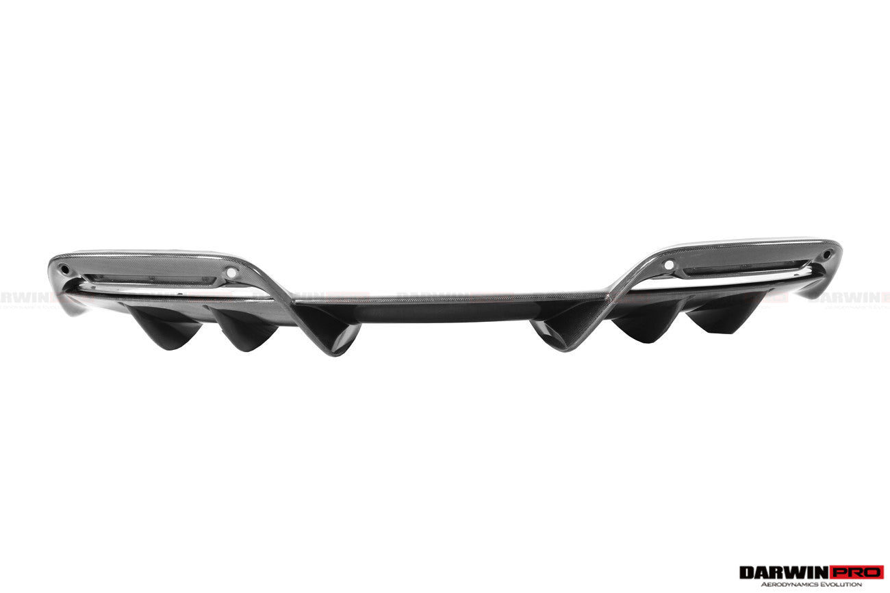 2022 - 2025 Ferrari 296 GTB (Type F171) OE Style Carbon Fiber Rear Bumper w/ Diffuser