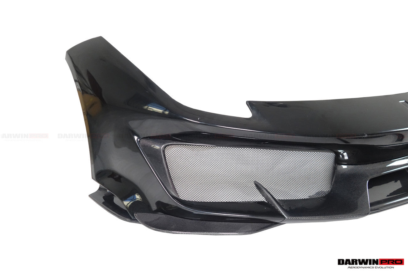 2018 - 2022 Ferrari 488 Pista Partial Carbon Fiber Front Bumper