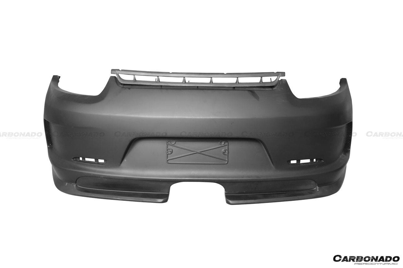 Porsche 911 991.1 Carrera S GT3 Style Rear Bumper with Middle Exhaust 2012-2015
