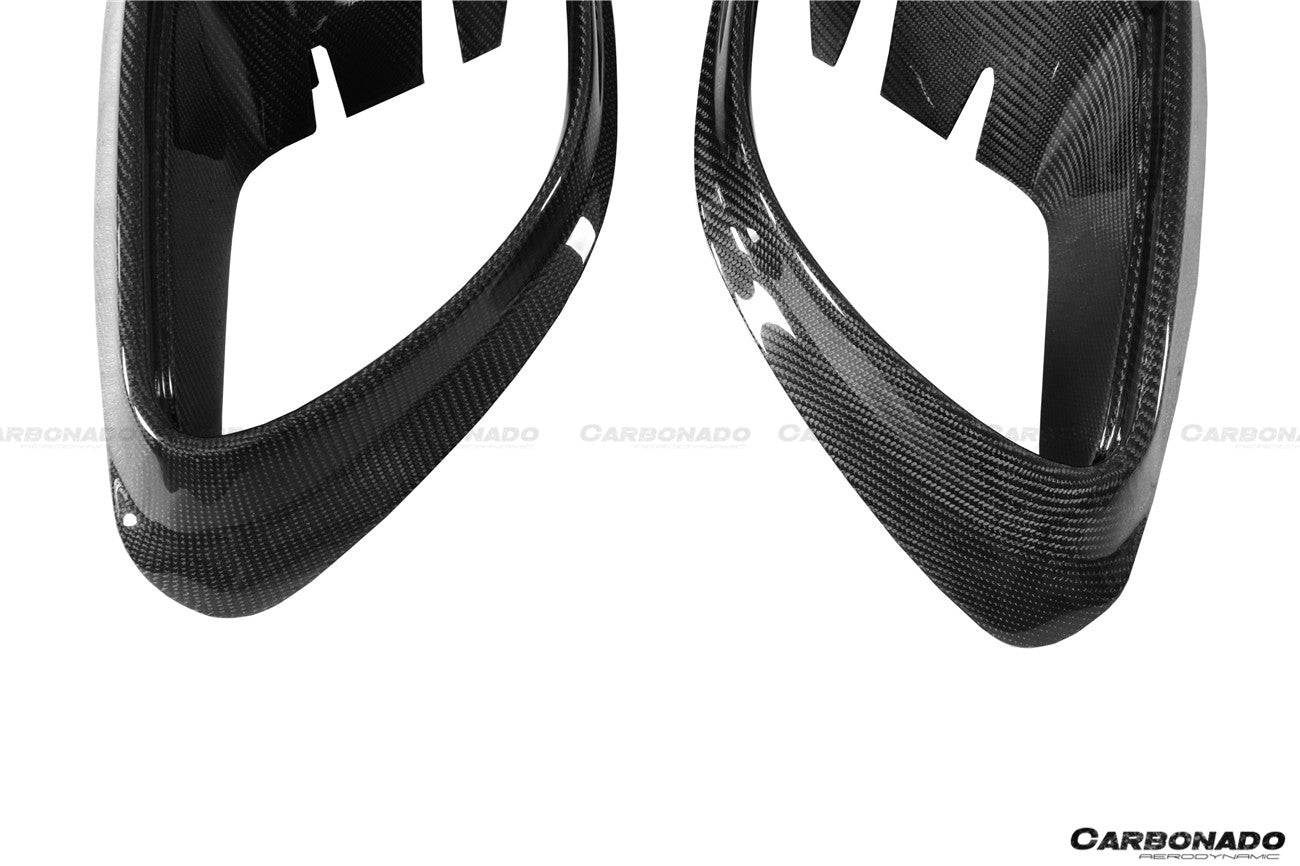 2019 - 2025 Mercedes Benz AMG GT63/S 4Door Coupe X290 BRS Style Carbon Fiber Front Bumper Vents