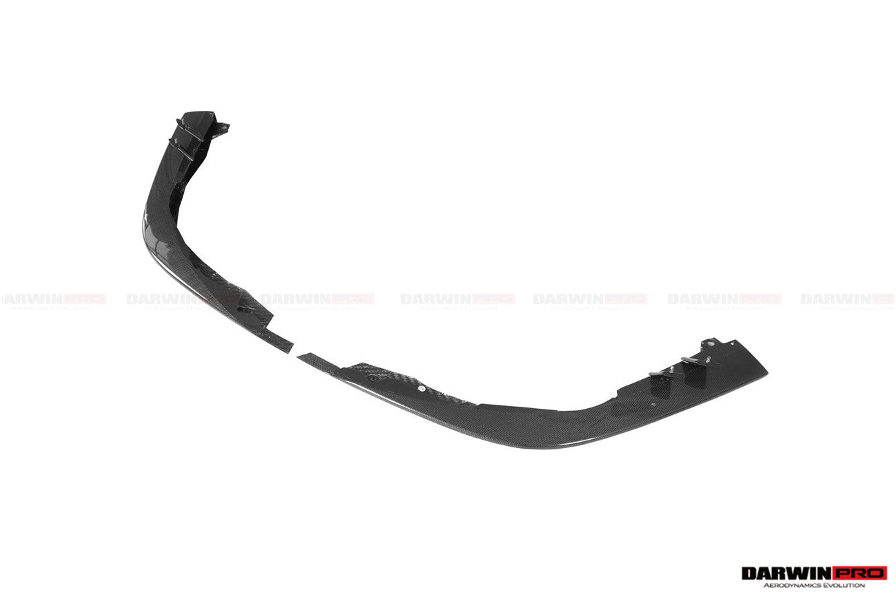 2019 - 2023 Ferrari F8 OE Style Autoclave Carbon Fiber Front Bumper Side Splitter