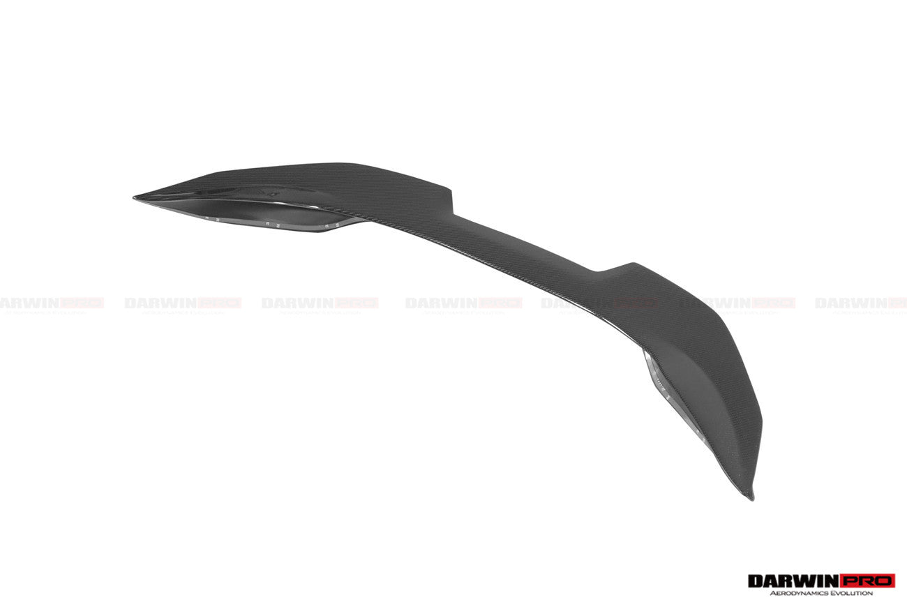 2019 - 2025 Toyota GR Supra (J29 & DB) A90 A91 BKSS Style Carbon Fiber Trunk Spoiler with LED Light