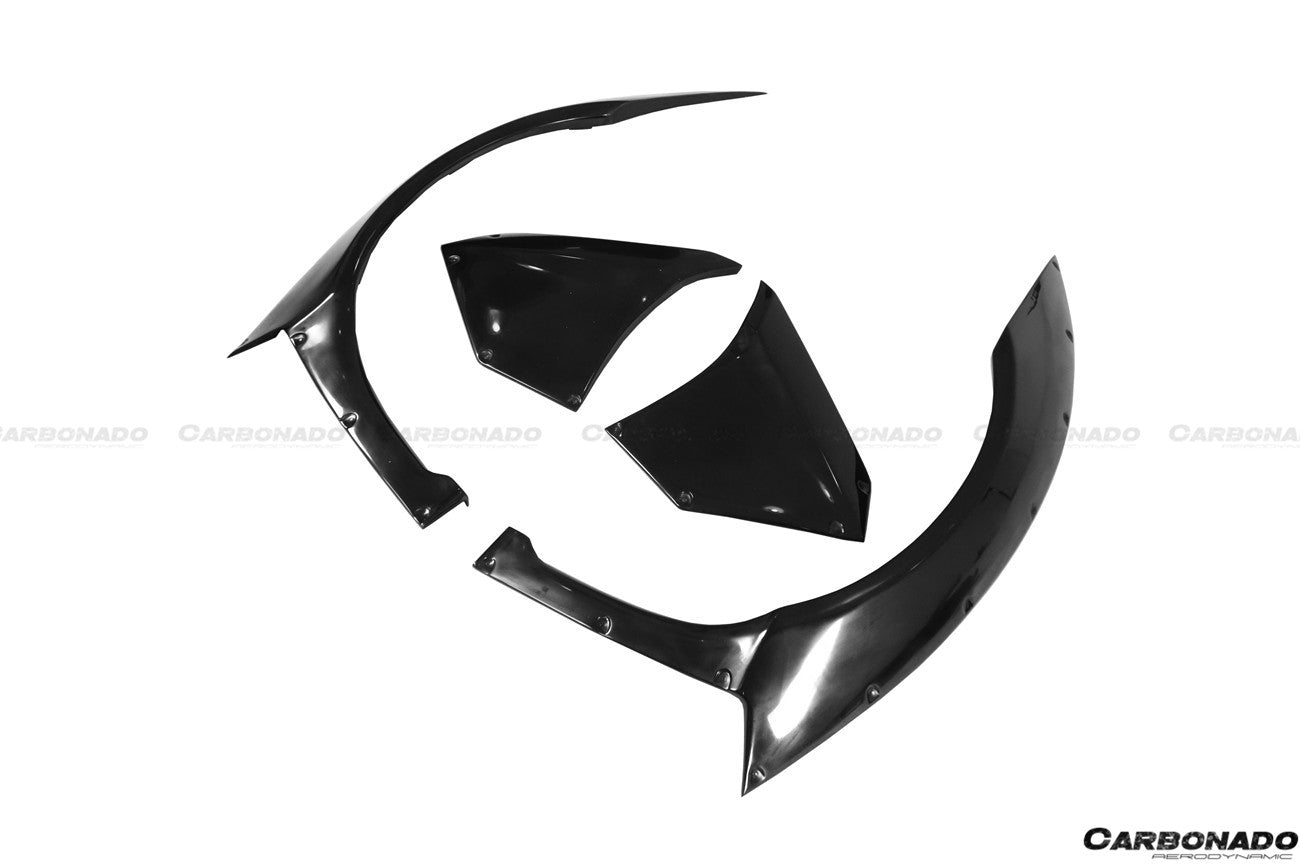2011 - 2021 Lamborghini Aventador LP700 LP720 LP750 LP740 Coupe/Roadster DE Style Front Wide Fender Flares