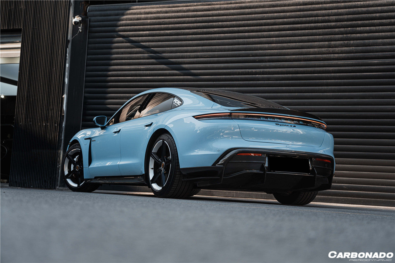 2019 - 2024 Porsche Taycan & 4 & 4S & GTS & TURBO OD Style Rear Diffuser